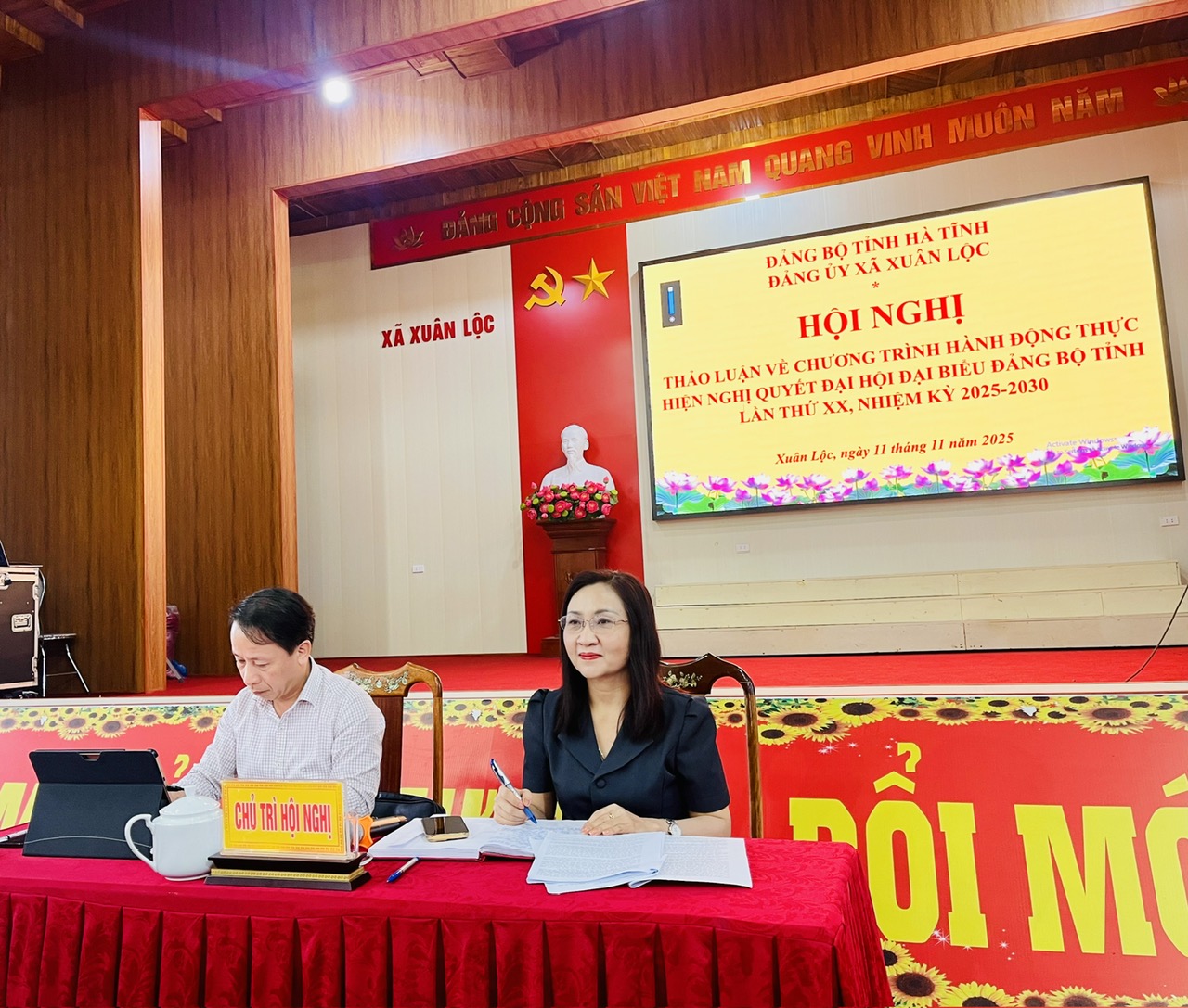 Hội nghị thảo luận, lấy ý kiến góp ý vào dự thảo Chương trình hành động thực hiện nghị quyết đại hội đại biểu đảng bộ tỉnh lần thứ XX, nhiệm kỳ 2025-2030.