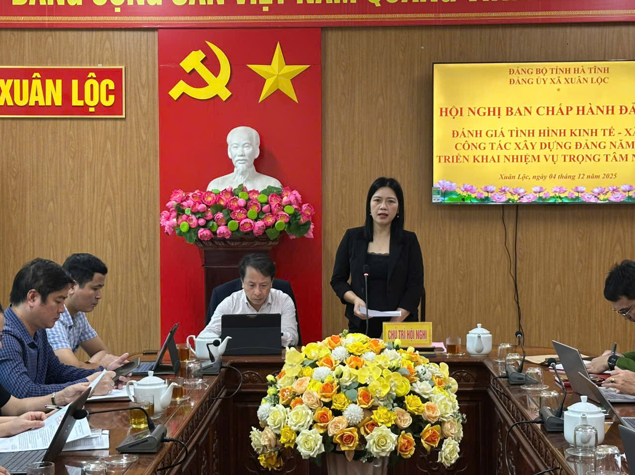 Hội nghị quan trọng của Đảng ủy xã Xuân Lộc: Đánh giá toàn diện, xác định hướng đi cho giai đoạn mới