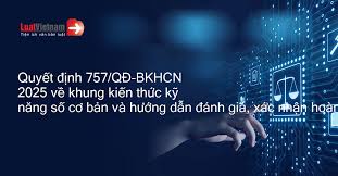 Tài liệu khung kiến thức, kỹ năng số cơ bản